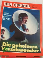 die geheimen verschwender, bonns spionage dienst BND