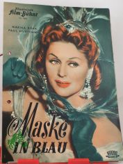 Nr. 1895 MASKE IN BLAU