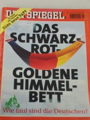DER SPIEGEL 21/2001, Das schwarz-rot-goldene Himmelbett, wie faul sind die Deutschen?