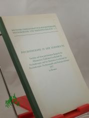 Psychotherapie in der Versorgung, Vortr�ge auf dem gemeinsamen Kongre� der Allgemeinen �rztlichen Gesellschaft f�r Psychotherapie und der Deutschen Gesellschaft f�r Psychotherapie, Psychosomatik und Tiefenpsychologie 1977 in Bremen.