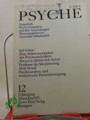 12/27, 1973,  Margarete Mitscherlich-Nielsen Probleme der Idealisierung