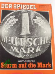 48/1968, W�hrungskrise, Sturm auf die Mark