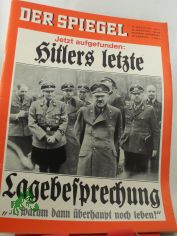 3/1966, Jetzt aufgefunden: Hitlers letzte Lagebesprechung
