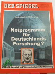 9/1966, Nach 30 Jahren Niedergang: Notprogramm f�r Deutschlands Forschung?