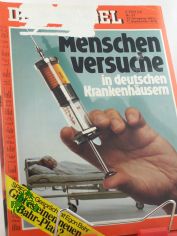 37/1978, Menschenversuche in deutschen Krankenh�usern