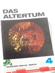 Das Altertum, Band 28, Heft 4, 1982