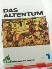 Das Altertum, Band 31, Heft 1, 1985