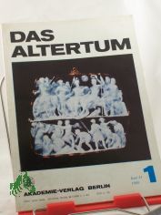 Das Altertum, Band 34, Heft 1, 1988