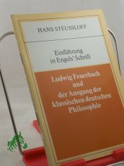 Einf�hrung in Engels' Schrift 