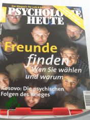 9/1999, Freunde finden, wen sie w�hlen und warum