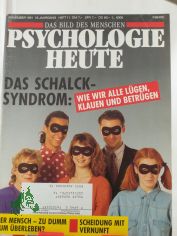 11/1991, Das Schalcksyndrom, wie wir alle l�gen klauen und betr�gen