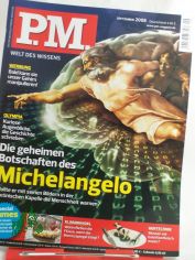 9/2009, Die geheimen Botschaften des Michelangelo, wollte er mit seinen Bildern in der sixtinischen Kapelle die Menschheit warnen
