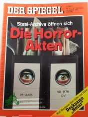 3/1992, 13. Januar, Die Horrorakten, Stasi Archive �ffnen sich