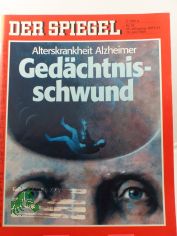 25/1989, 19. Juni, Ged�chtnisschwund Alterskrankheit Alzheimer