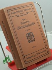 Grundri� der Allgemeinen Literaturgeschichte