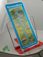 Neckarlaufkarte, von Stuttgart bis Mannheim