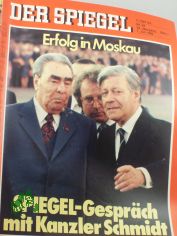 28/1980, Spiegel Gespr�ch mit Kanzler Schmidt