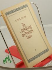 Die Anfechtung des Predigers heute : Vortrag beim Dt. Pfarrertag in Detmold, 15. Sept. 1953 / Martin Fischer
