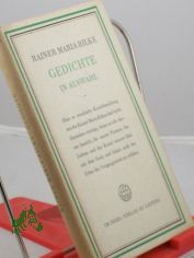Gedichte in Auswahl / Rainer Maria Rilke
