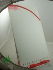 Bodo Baumgarten zum offenen Raum, Projekte f�r den Au�enraum, 1970 - 1988; Ausstellung, Wa�ermann-Galerie, Katalog; Auflage 5000 Exemplare;