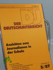 5/1987, Ansichten zum Journalismus in der Schule