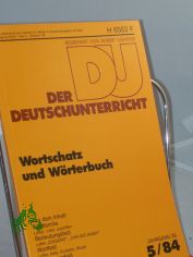 5/1984, Wortschatz und W�rterbuch