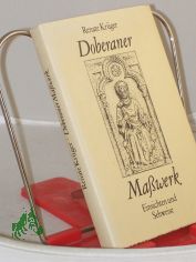 Doberaner Masswerk : Einsichten und Sehweise ; literarische Reportage / Renate Kr�ger
