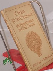 Sch�n ist der Sommer : Ein Buch Liebeslieder / von Will Vesper