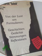 2/1994, Von der Lust am Formulieren