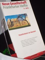 9/2012, Staatlichkeit im Wandel