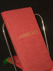 Geistliche Texte : Zur Anregung f. Predigt u. Meditation / Benno Jatzwauk. Bearb. von Gotthard Richter