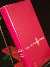 Erz�hlungen / Arthur Schnitzler. Die Ausw. bes. Christa G�hler ; Eduard Zak