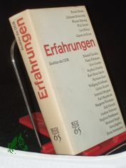 Erfahrungen : Erz�hler d. DDR; Anthologie / hrsg. von Harald Korall u. Werner Liersch