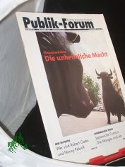 12/2006, Finanzm�rkte, Die unheimliche Macht