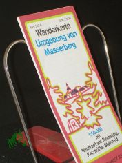 Umgebung von Masserberg : mit Neustadt am Rennsteig, Katzh�tte, Steinheid ; Wanderkt. ; 1 : 50 000