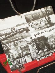 Gr��e aus Neuglobsow, Am gro�en Stechlinsee, Badestrand am Stechlinsee, FDGB Erholungsheim 