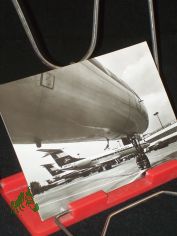 IF, Interflug, Flughafen Berlin Sch�nefeld, TU 134 A vor der neuen Passagierabfertigung, Foto: Fischer