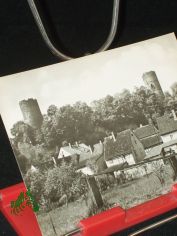 Kohren-Salis, Kreis Geithain, Teilansicht mit Burgruine, Foto: W. Lange