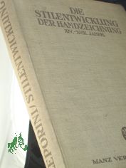Die Stilentwicklung der Handzeichnung : XIV.-XVIII. Jh. / Heinrich Leporini