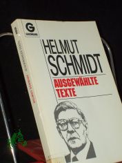 Helmut Schmidt, ausgew�hlte Texte