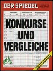51/1963, Konkurse und Vergleiche