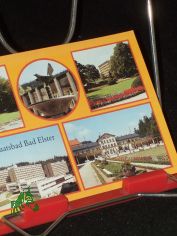 Staatsbad Bad Elster (kr. Oelsnitz) staatlich anerkannter Erholungsort, bdehaus, an der Moritzquelle, Bettenhaus, Therapiegeb�ude und Bettenh�user, Badeplatz