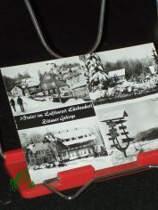 Winter im Luftkurort L�ckendorf, Zittauer Gebirge, Kurhaus, Blick zum Hochwald