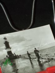 Rostock Warnem�nde, Abend an der Mole