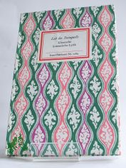 Lob des Steinquells : klassische koreanische Lyrik / aus d. Sino-korean. �bertr., nachgedichtet u. hrsg. von Ernst Schwarz