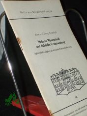 Moderne Wissenschaft und christliche Verantwortung : Spitzentechnologien als eth. Herausforderung / Hans-Georg Sch�pf. Hrsg. vom Sekretariat d. Hauptvorstandes d. Christl.-Demokrat. Union Deutschlands