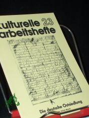 Die deutsche Ostsiedlung / von Ulrich March. [Hrsg.: Bund d. Vertriebenen - Vereinigte Landsmannschaften u. Landesverb.]