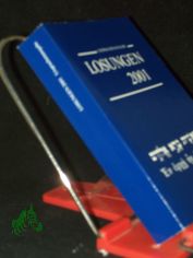 Losungen Deutschland 2001/Die Losungen 2001: Losungen in der Ursprache (Hebr�isch)