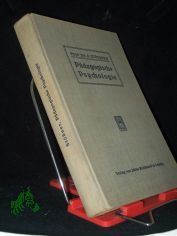 Lehrbuch der p�dagogischen Psychologie : auf Grundlage d. physiol.-experiment. Psychologie / bearb. von Artur St��ner