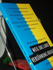 Weil das Land Vers�hnung braucht / Marion D�nhoff ...